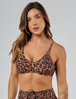 Leopard Luxe Bra - Golden Leopard, L image
