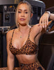 Leopard Luxe Bra - Golden Leopard, S image