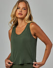 Vestem Croco Tank Top - Green Croco, L image