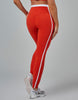 Red Luxe High-Waisted Leggings image 1