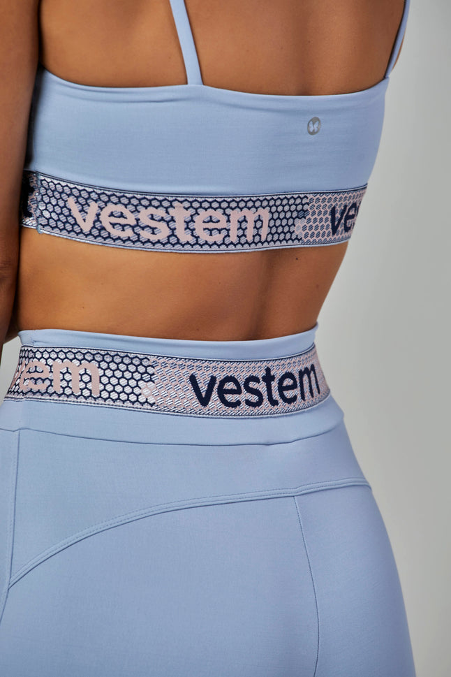 Vestem Sport Bra - Blue Drizzle, XL image