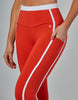Red Luxe High-Waisted Leggings image 2