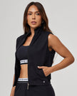 Satin Intense Dry Fit Vest | Black