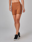 Hype Shorts | Brown Cognac