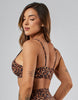 Leopard Luxe Bra - Golden Leopard, M image