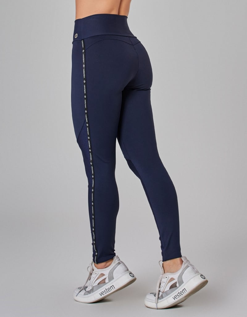 Fuso Hype Leggings | Navy Darkness