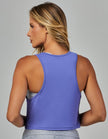 Flex Dry Fit Cropped Tank Top | Hydrangea Purple