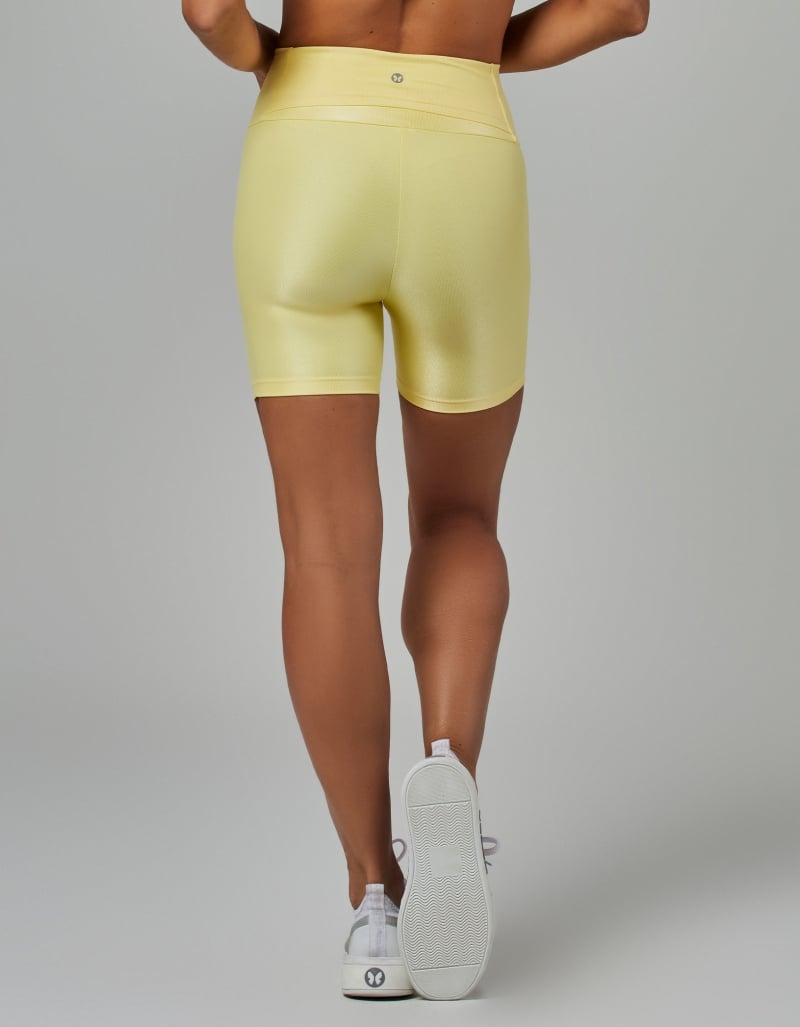 Shine Pocket Shorts | Yellow Sun Kisses
