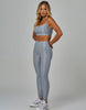 Radiance Medium Support Crop Top | Silver