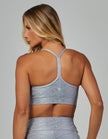 Radiance Medium Support Crop Top | Silver